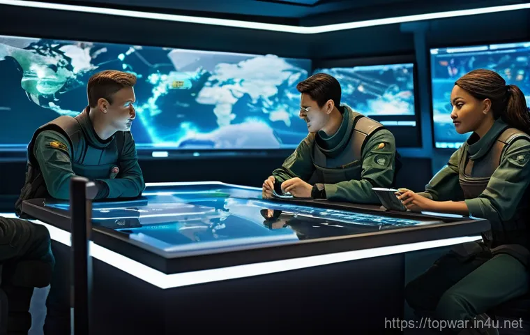 top war 유닛 진화 시스템 - **Prompt:** A vibrant, action-packed battlefield from "Top War: Battle Game." In the foreground, a h...